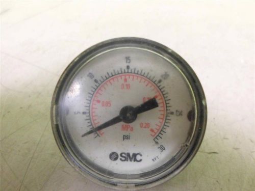 SMC 30 psi pressure gauge