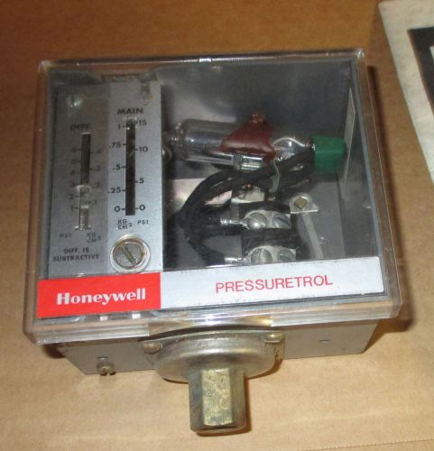 Honeywell pressuretrol l404a 1354 -3 *used* for sale
