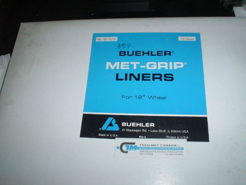 BUEHLER  MET-GRIP LINERS
