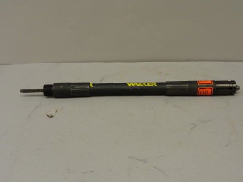 New wacker neuson sm1s 1.5 ft concrete vibrator shaft flexshaft part no: 80604 for sale