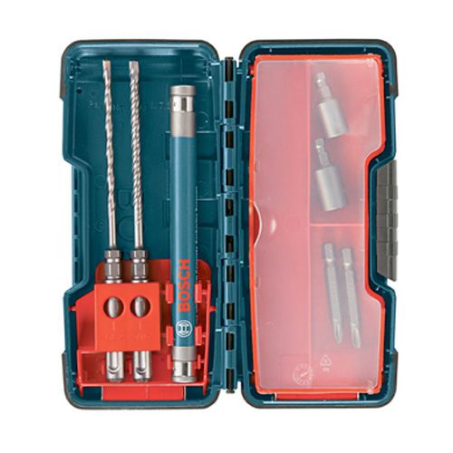 Bosch hc2309 sds-plus bulldog anchor drive installation tool kit 7 piece &amp; case for sale