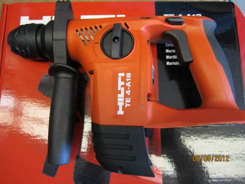 hilti TE 4-a18 volts Hammer Drill, NEW , NEVER USED ,VERY NICE , FREE SHIPPING