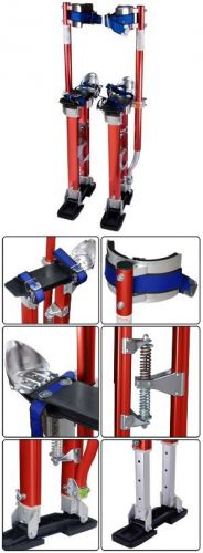 18&#039; - 30&#039; adjustable aluminum drywall stilts red brand new for sale