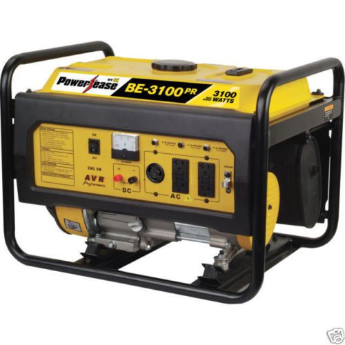 Be 3100 watt generator electric start 4 receptacles for sale