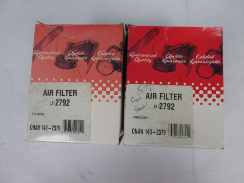 (2) Rotary 19-2792 Air Filter Cleaner Small Engine Onan 140-2379 Generator RV