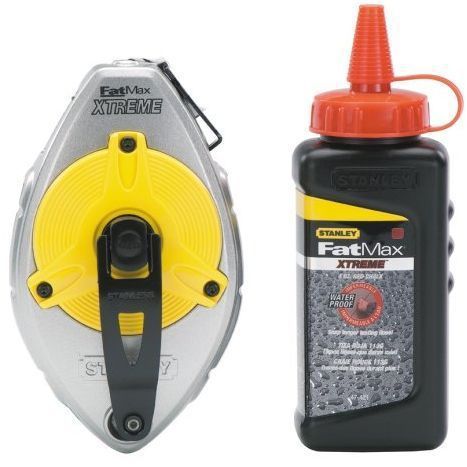 Fatmax xtreme chalk reel with red kit 47-487l for sale