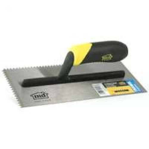 MD Building Products 1/4 in. x 3/8 in. x 1/4 in. Square Notch Trowel-49112