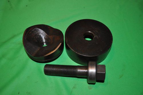 Greenlee 2-/2 Knockout punch and die with Bearing and Draw stud