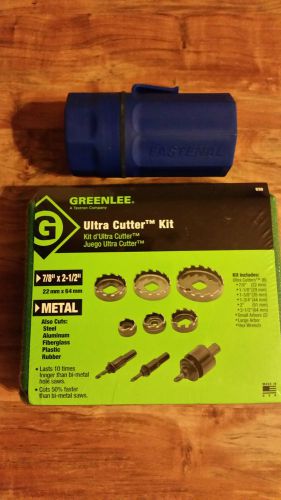 Greenlee ultra cutter set   more!!!!!!! (no reserve) for sale