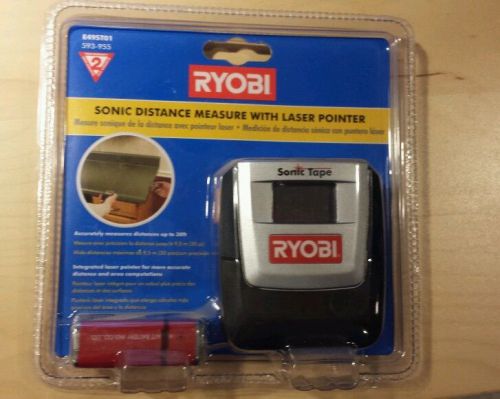 Ryobi Sonic Distance Measure With Laser Pointer