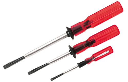 Klein Tools SK234 3-Piece Slotted Screw-Holding Screwdriver Set