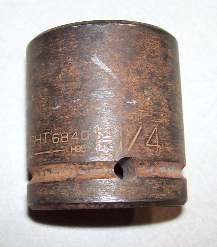 Wright 1 1/4&#034; 3/4&#034; drive 6 point impact socket 6840 for sale