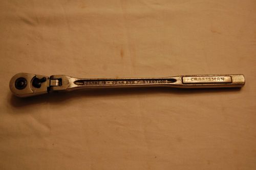 Craftsman 3/8&#034; drive flex head ratchet 44815 usa for sale