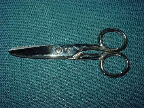 Klein tools electrician&#039;s scissors w/ strippers 2100-7 for sale