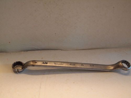 Older Thorsen 11/16 &amp; 5/8 12 point boxed end wrench #2120 Made in USA