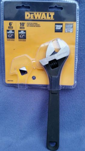 Dewalt 10 inch Adjustable Wrench Tough Coat