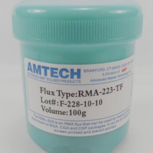 Amtech BGA reballing repair Flux paste ROHS USA made Electronic Material