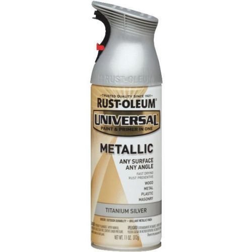 Universal All-Surface Metallic Spray Paint-MTL SLV UNIV SPRAY PAINT