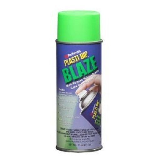 2 PACK Plasti Dip Blaze Green 11224 Mulit-Purpose Rubber Coating Spray 11oz