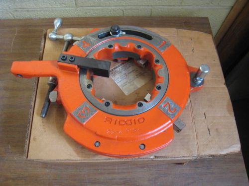New Ridgid 725 2-1/2&#034; to 4&#034; Cut Groove Grooving Die Head 55447 for 1224 Threader