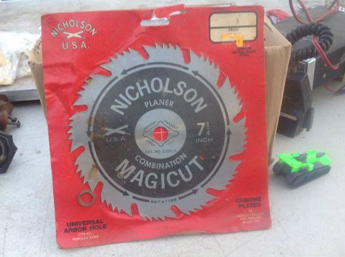 Nicholson magicut universal for 5/8 or 1/2 in. saws new sealed saw blade for sale