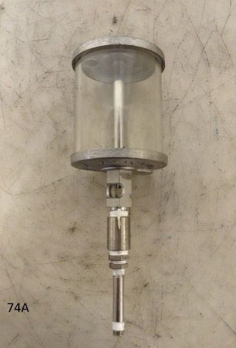 Lube-Devices Inc 4.5&#034; x 4&#034; Diameter Glass Oiler without Nozzle