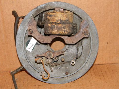 Maytag 72 Hit and Miss Gas Engine Backing Plate With Coil and Points