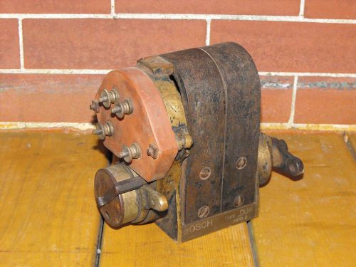 Antique Hit Miss Steam Engine Bosch DU4 Mod. 2 Cylinder Magneto Stationary Farm