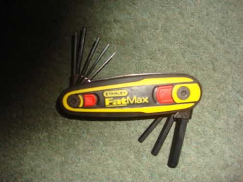 Stanley fatmax locking hex key set 9 pce (1.5- 8mm) for sale