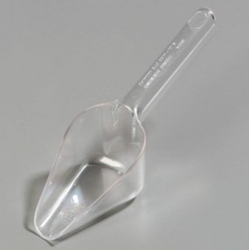 1 piece 6 oz carlisle polycarbonate bar ice scoop 6oz clear new free shipping for sale