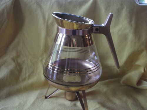 Coffee Server and Warmer Stand Vintage 22K