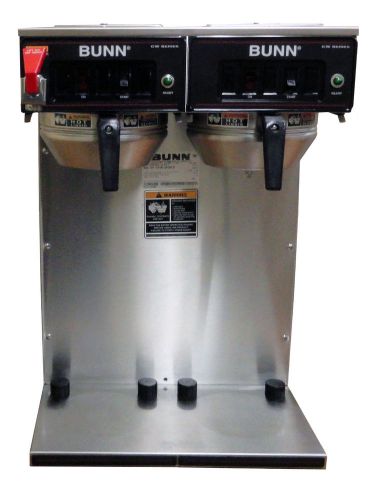 Bunn cwtf twin aps dual airpot commercial coffee brewer for sale