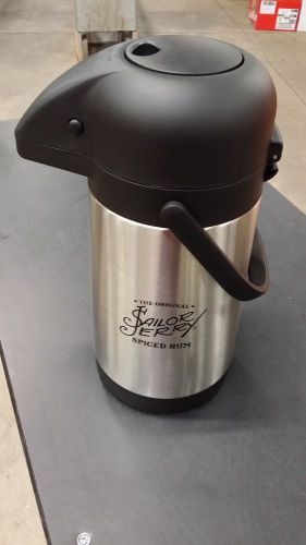 Sailor Jerry Spiced Rum Stainless Steel Airpot 2.2L KEEP WARM THIS WINTER !!