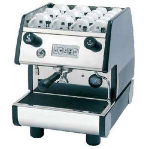 La pavoni commercial espresso machine maker pub 1v-b black, 1 group, volumetric for sale