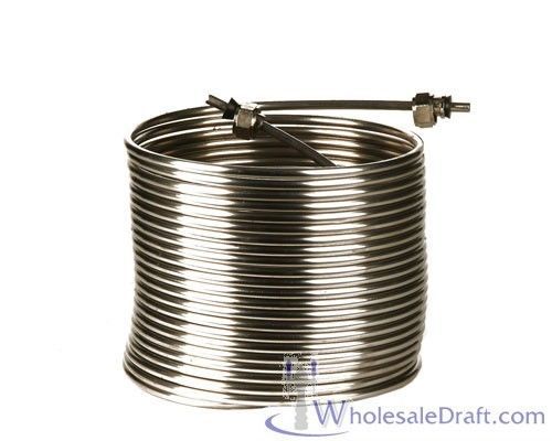 Stainless steel 50&#039; 5/16 coil for draft beer keg bar equipment for sale