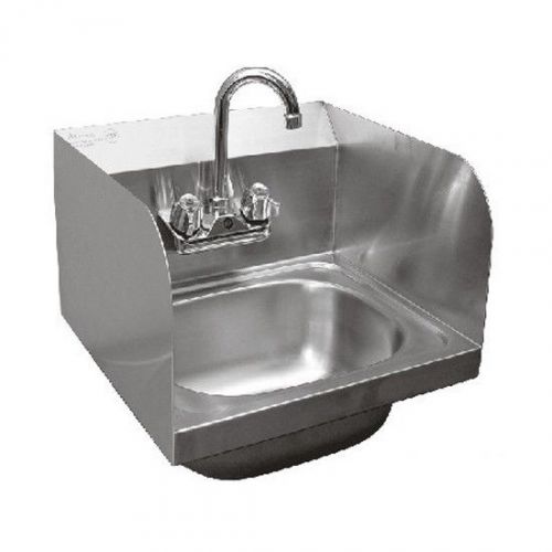 Wall mount hand sink 16&#034;x15&#034; w/ sg &amp; no lead faucet etl for sale