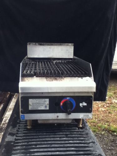Star charbroiler lp gas 15 inch for sale