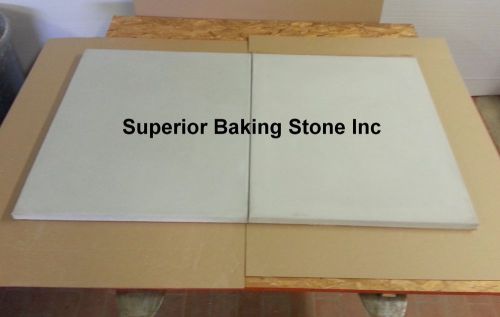 SET OF 2 NEW BAKING STONES FOR BLODGETT 951, 961 , 981, 30 3/8&#034; X 21&#034; X 1&#034; thick