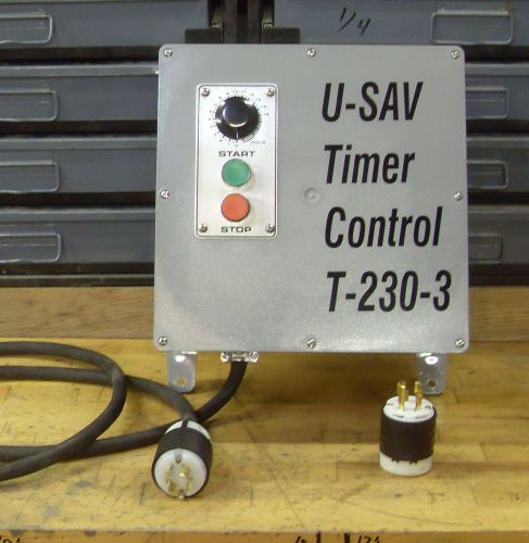 Mixer Start Stop Timer control 230 volt 3 ph15min &amp; hold for Hobart Stephan VCM