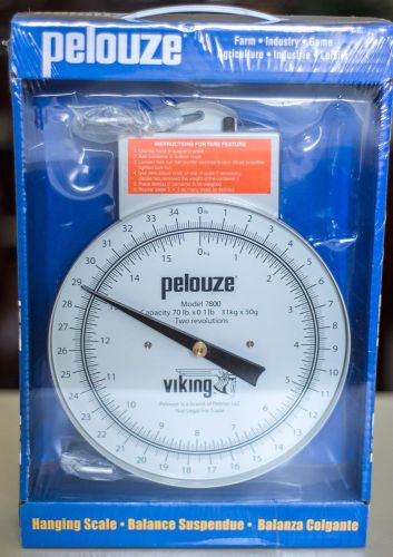 Rubbermaid Pelouze 7800 70 lb. Hanging Scale - Dial Type