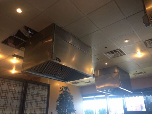 Commercial Grills, Hoods, and Roof Exhaust Vents for Restaurant