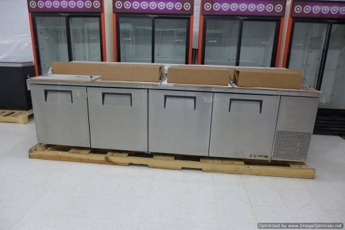 NEW True TPP-119 119&#034; Four Door Pizza Prep Table Refrigerator Cooler, 2014
