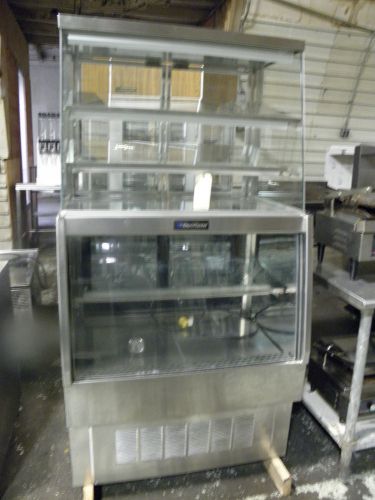 Delfield refrigerated and dry dual pastry deli meat dairy dessert 36&#034; display for sale
