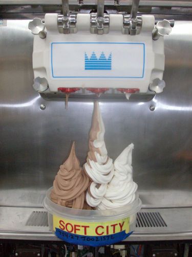 Taylor Ice Cream Yogurt Machine 754-27  AIR COOLED 1 phase NEW HOPPER SHELL