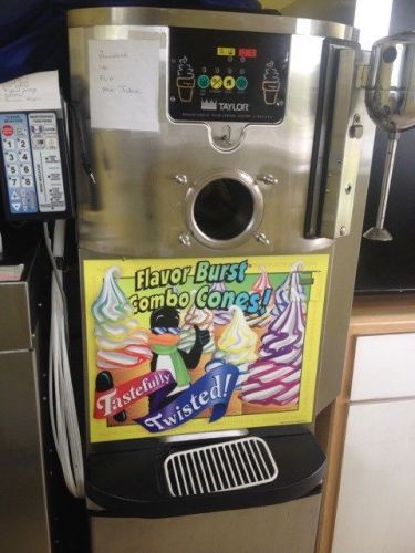 Ice cream machine, taylor c707 with flavorburst 8 flavors,  complete set up! for sale