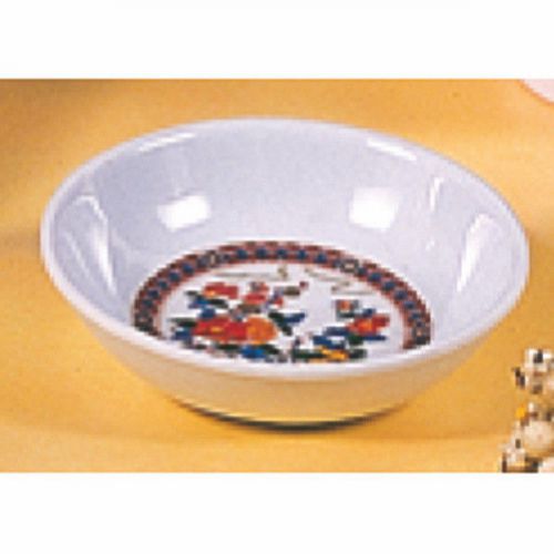 4 PC Melamine Round Sauce Dish 2-3/4&#034; Diameter Peacock Design NEW