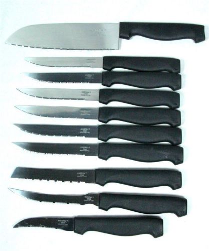 Sharpsu 2000 10pc gourmet cutlery set knives carver paring steak fruit knife for sale