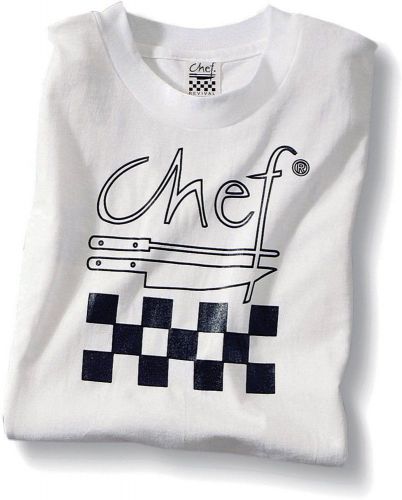 Chef Revival Cotton Shirt With Chef Logo Regular White Extra Way Ts001-r