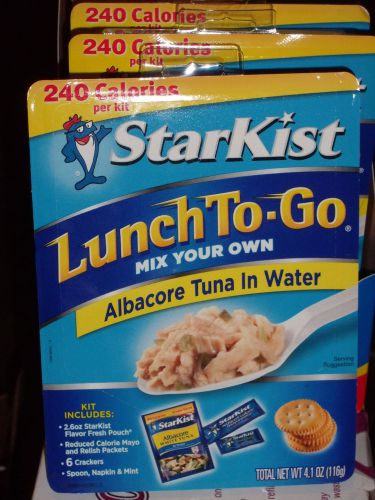 StarKist Lunch To-Go Tuna Kit - 240 Calorie per kit  - 1 - 4.1 oz - 6  / Carton