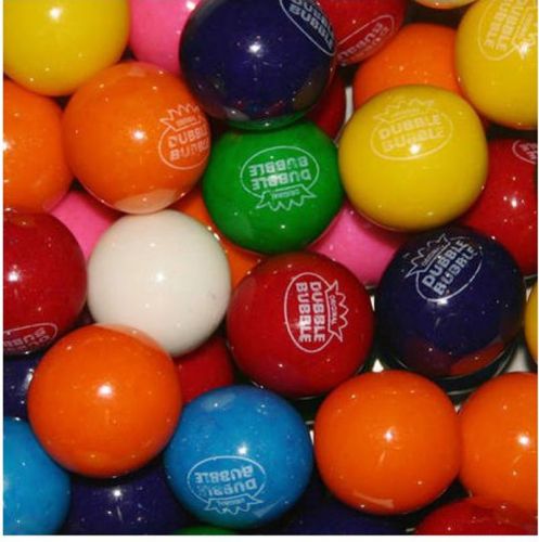 120 DUBBLE BUBBLE 1&#034; GUMBALLS vending candy gum balls bulk double tootsie